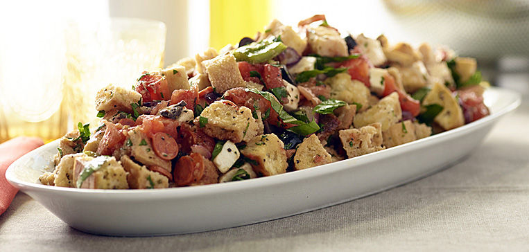 French Bread Pizza Salad